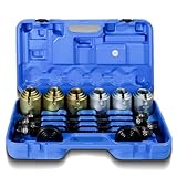 CCLIFE 26tlg Lager Gummibuchsen Radlager Buchsen Silentlager Demontage Abzieher...
