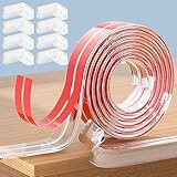 TINIFO Kantenschutz Baby, 6m Kantenschutz Selbstklebend mit 8 Eckenschutz, Transparent...