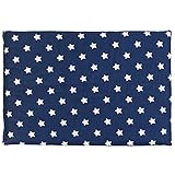 Rapssamenkissen 30 x 20 cm, Sterne-blau - Als Wärmekissen & Kältekissen - Körnerkissen...