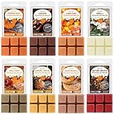SALKING Herbst Duftwachs Wax Melts für Duftlampe, 100% Sojawachs Raumduft Duftkerze, Wax...