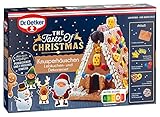 Dr. Oetker Knusper-Häuschen, Lebkuchenhaus und Dekorierset zum Basteln und Verzieren für...