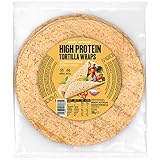 BODY ATTACK TORTILLA WRAPS 280 g / 4 Portionen, eiweißreicher Weizentortilla mit...
