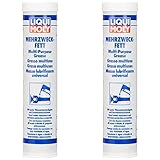 LIQUI MOLY Mehrzweckfett | 400 g | Lithium Fett | Art.-Nr.: 3552 (Packung mit 2)