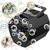 Theefun Tragbare Seifenblasenmaschine, Automatischer Seifenblasenmaschine Kinder 500ml...