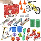 Plesuxfy Finger Skateboards Adventskalender | 2022 Weihnachts-Countdown-Finger-Skateboard...