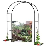 Gartenbogen Metall Pergola Rankhilfe Laube Rosenbogen Hochzeitsbogen Torbogen...
