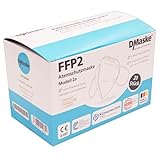 DMaske FFP2 Atemschutzmaske Modell 2a - 20 Stück (10 Beutel - je 2 Masken) - Deutscher...