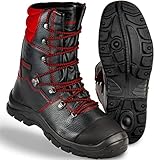 Safetytex Forststiefel Kettensägen Schnittschutzstiefel Waldarbeiterstiefel...