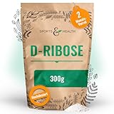 D-Ribose Pulver In Großer 300g Vorratspackung Mit Extra Dosierlöffel - Aus Natürlichen...