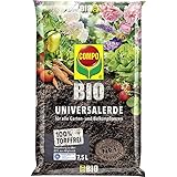COMPO BIO Universal-Erde für Zimmerpflanzen, Ideal auch als Gemüseerde, für...