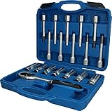 BRILLIANT TOOLS BT651250 Stoßdämpfer-Werkzeug-Satz | 18-tlg. [Powered by KS TOOLS]