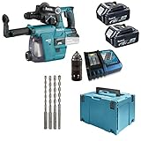 Makita Akku Kombihammer - Bohrhammer - DHR243RTJW - 18V - Bohrer 6 8 10 12 mm SDS Plus 7