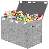 VERONLY Aufbewahrungsbox Spielzeugkiste mit Deckel Kinder - Aufbewahrungsboxen...