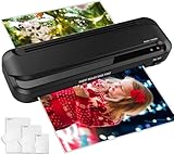 Laminiergerät A4 A5 A6 Laminiermaschinen 220MM/Min Laminator Heiß Laminieren...