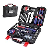 WORKPRO Werkzeugset 160 tlg. , Werkzeugkoffer gefüllt, inklusive...