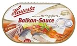 Hawesta Heringsfilet in Balkan-Sauce, 10er Pack (10 x 200 g Dose)