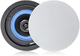 Herdio 4 Zoll Deckenlautsprecher, 160 Watt 2-Wege Flush Mount Einbaulautsprecher, Zur...