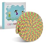 DealKits Gummitwist Kinder Set, Gummi Rubber Twist Spiel Hüpfgummi Gummiband Springseil...