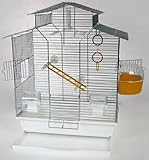 Vogelkäfig,Wellensittichkäfig,Exotenkäfig,60 cm Vogelkäfig Vogelbauer...