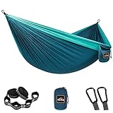 AnorTrek Camping Hängematte, superleichte tragbare Fallschirm Hängematte mit...