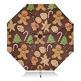 GAIREG Kompakter Regenschirm, winddichter Regenschirm für Regen, Automatisches...