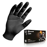 MERCATOR MEDICAL GoGRIP+ Nitrilhandschuhe, puderfrei, latexfrei, Diamantstruktur, Größe:...