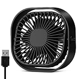 Mini Ventilator USB Leise Klein,Kleiner Leiser Tischventilator Sehr Leise,USB...