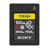 Sony CEA-G160T Compact Flash Express Speicherkarte (160GB, Typ A, 800 MB/s Lesen, 700 MB/s...