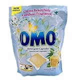 OMO Waschkapseln Marseiller Seife – Tiefenreinigung mit starker Fleckenentfernung, Duft...