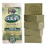5 x 180 g Naturriegel, 100% reines Olivenöl, Seife Dalan Turkish Bad, handgefertigt,...