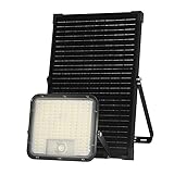 Stak by Velamp CUBE XL: 9600 Lumen solarbetriebener LED-Flutlichtstrahler. Mit PIR und...