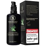 Aloe Vera BIO 200ml - Das Beste der Aloe Vera Pflanze - Vegan - Natürliche After Sun...