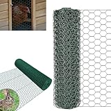 Sechskantgeflecht 25m - 50cm hoch - Gartenzaun Maschendraht - Maschenweite 25mm...