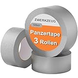 ZWERKZEUG Panzertape - 3 Rollen - Reparatur Klebeband - Gewebeband - extra stark...