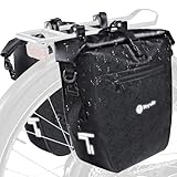 Fahrradtaschen für Gepäckträger 2 ER SET 48L, Wasserdicht...