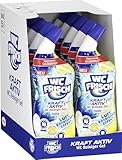 WC FRISCH WC Reiniger Gel Lemon (10 x 750 ml), WC Reiniger mit Lufterfrischer-Effekt,...