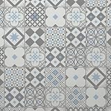 ARTENS - PVC Bodenbelag Gatsby Blue - Click Vinyl-Fliesen - Vinylboden- Zementfliesen...