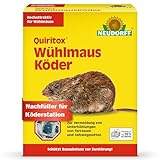Neudorff Quiritox WühlmausKöder, hochattraktiver Köder für Wühlmäuse zur sicheren...