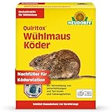 Neudorff Quiritox WühlmausKöder, hochattraktiver Köder für Wühlmäuse zur...