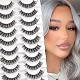 Glowing Win 3D Falsche Wimpern Natürlich Russian Strip Eyelashes...