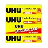 UHU Alleskleber Tube, Der Bewährte Universalkleber für nahezu alle Klebefälle...