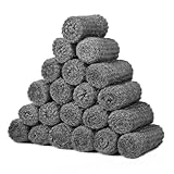 Shineboc Stahlwolle Gegen Mäuse, 20 Rollen 0000 Steel Wool Wirksam für...