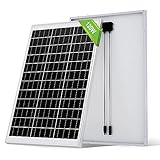 ECO-WORTHY 120W 12V Solarpanel Monokristallines, Solarmodul mit Hocheffizientes...
