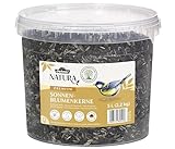 Dehner Natura Premium Wildvogelfutter, Sonnenblumenkerne, Ganzjahresfutter...
