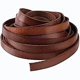 RUBY 10 mm x 2 mm Lederband Flach，Lederriemen Flach，Lederbänder，Lederriemen...