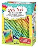 moses. 3D-Nagelbilder Regenbogen Pin Art, Nagelbrett für Kinder in Regenbogenfarben,...