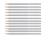 FABER-CASTELL 205044 - Bleistift Grip 2001, Härtegrad HB, 12 Stück