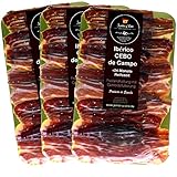 3x150g Iberico Schinken Reserva Cebo de Campo | +24 Monate gereift | Freilandhaltung | in...