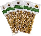 Lyrakis Family Grüne Oliven 1kg – Ganze Griechische Oliven, Handverlesen, Natürlich &...