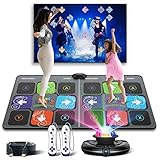 FWFX Elektronische Tanzmatte für TV - Doppeltes/Einfaches Drahtloses Tanzkissen...